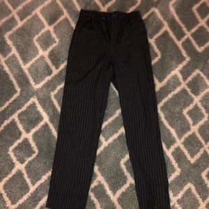 Pinstripe Tilden pants